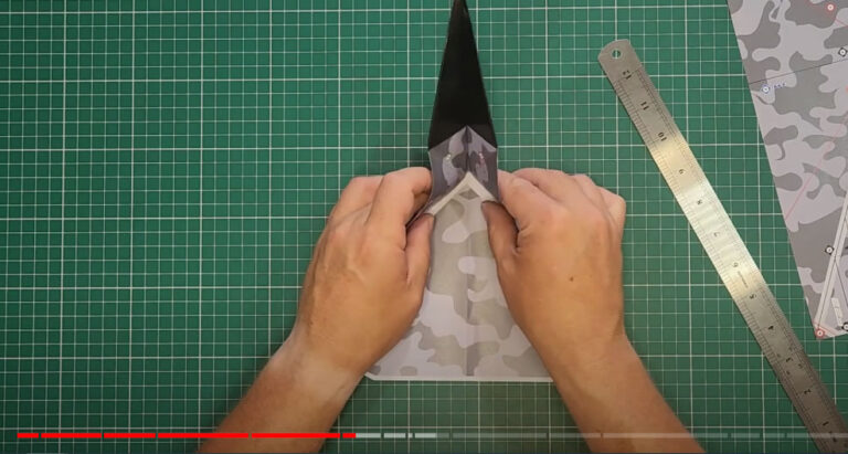 F-22 Paper Airplane Jet Folding - Step 5