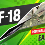 F18 How To Fold F18 Paper Jet