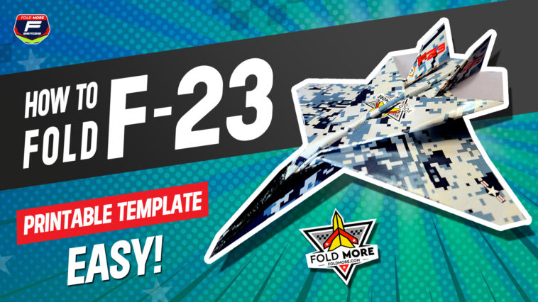 F23 How To Fold F23 Paper Jet