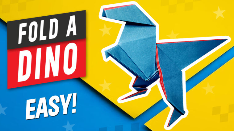 Fold a Paper Dino T-Rex