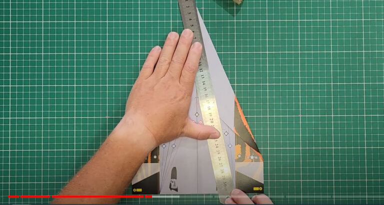 Fold an F-20 Paper Airplane Jet - Step3