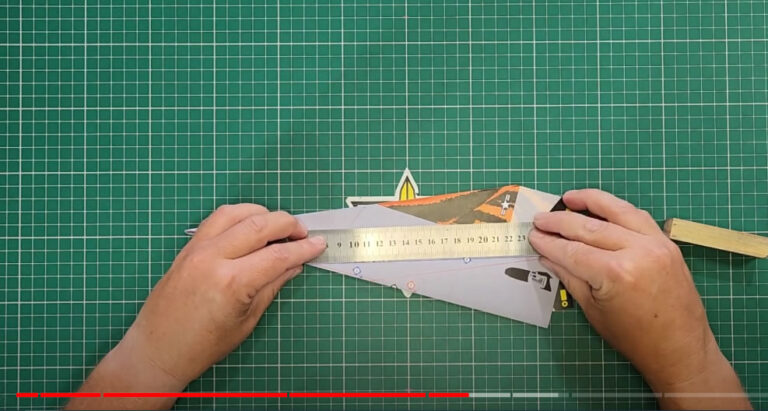 Fold an F-20 Paper Airplane Jet - Step4
