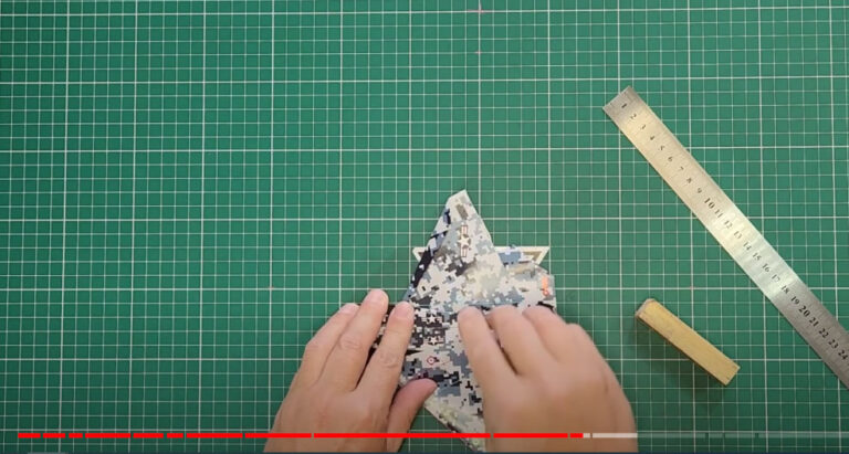 Step 10 - F-23 Paper Airplane Jet Folding