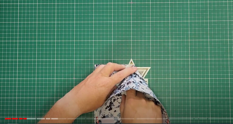 Step 3 - F-23 Paper Airplane Jet Folding