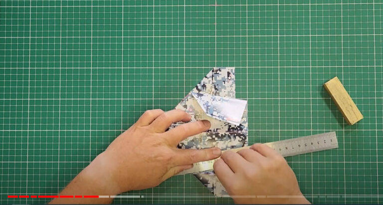 Step 6 - F-23 Paper Airplane Jet Folding