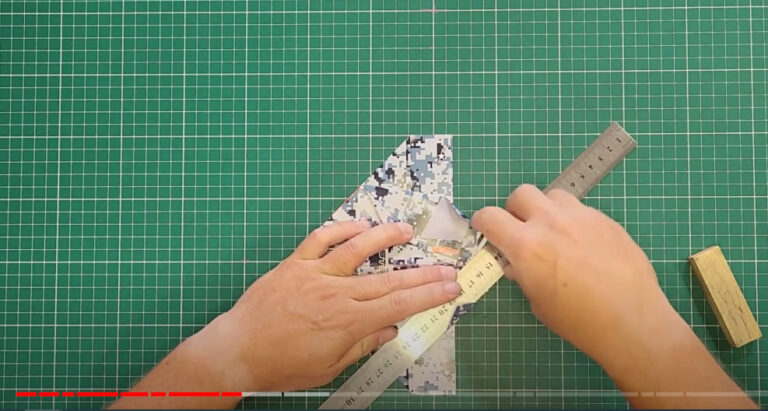 Step 7 - F-23 Paper Airplane Jet Folding