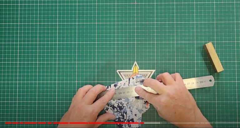 Step 9 - F-23 Paper Airplane Jet Folding
