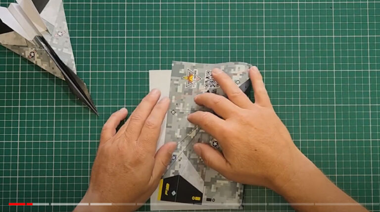 Step1 Make an F-18 Paper Airplane Jet