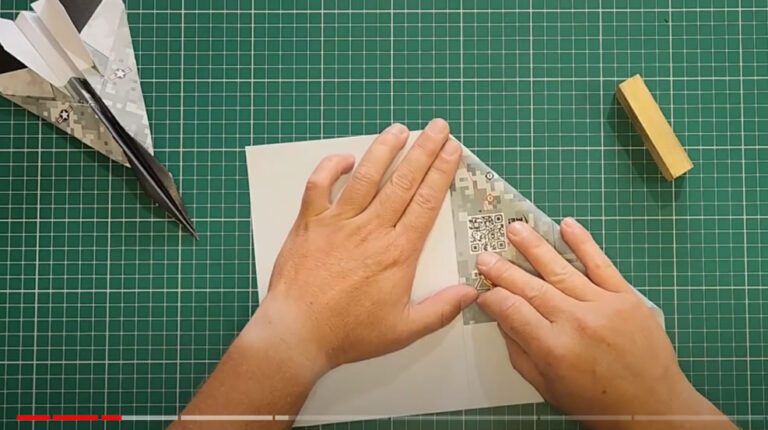 Step2 Make an F-18 Paper Airplane Jet