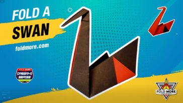 How to fold an origami paper swan